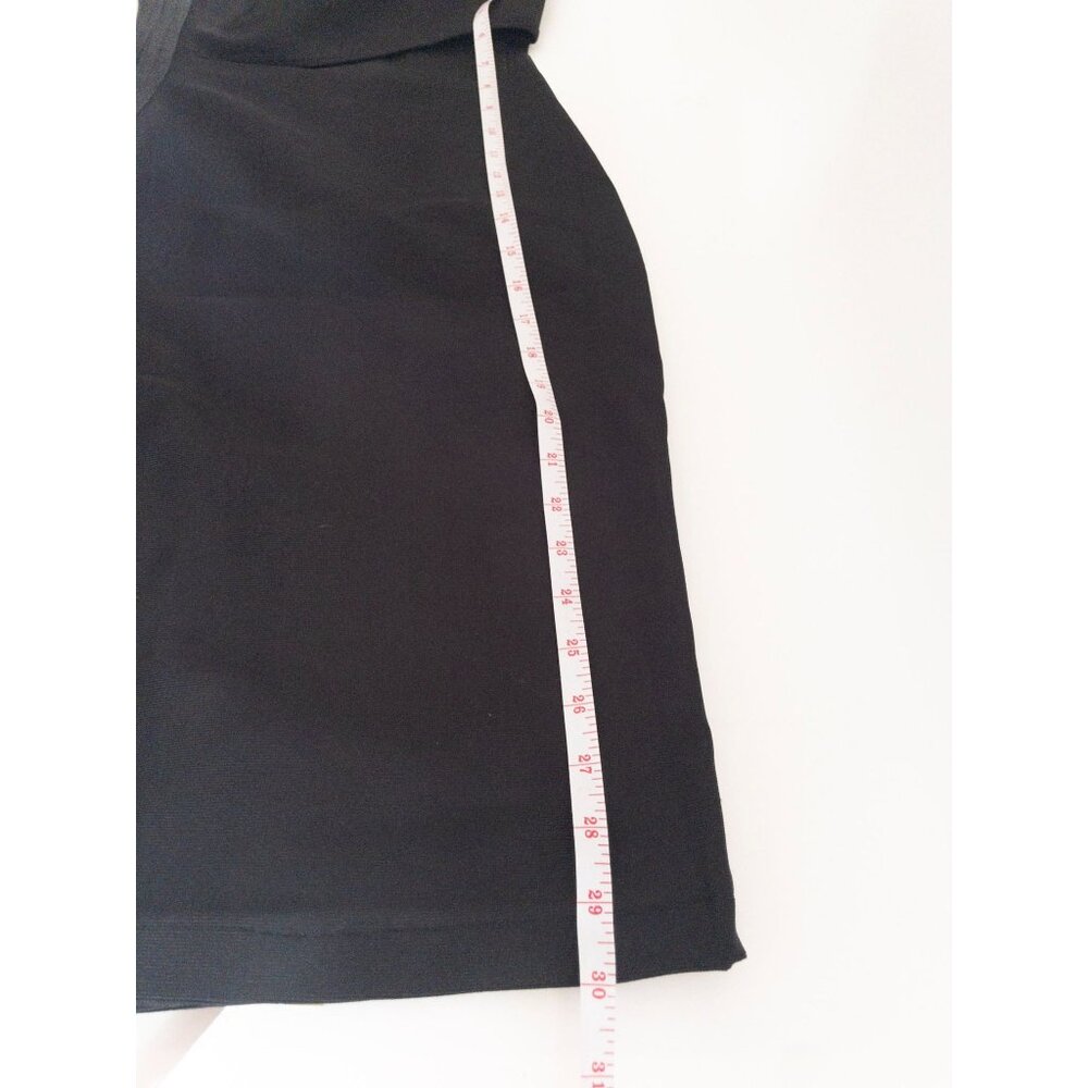 Black One-Shoulder Cutout Midi Dress - Picture 14 of 14